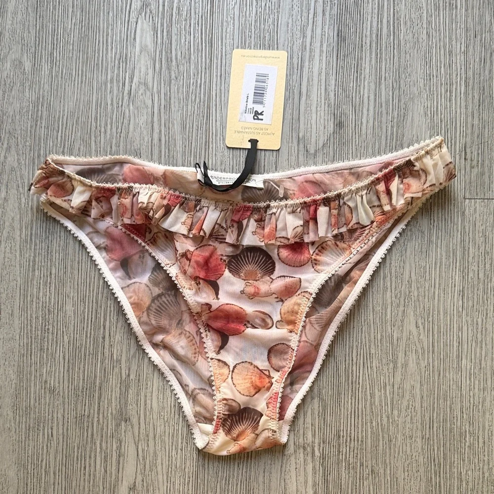 Seashell Print Women's Panties